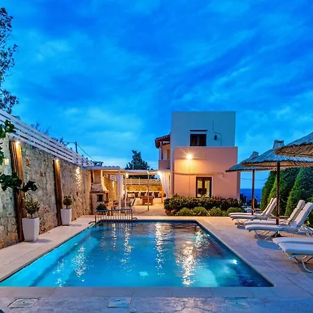 Elmyra Villa, Heated Pool & Walking To Beach, By Thinkvilla Villa Gerani Chanion